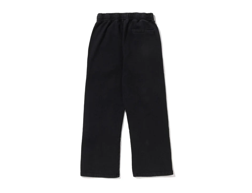 【BAPE男生】0221 發售 寬版 ONE POINT GARMENT DYE RELAXED FIT SWEATPANTS