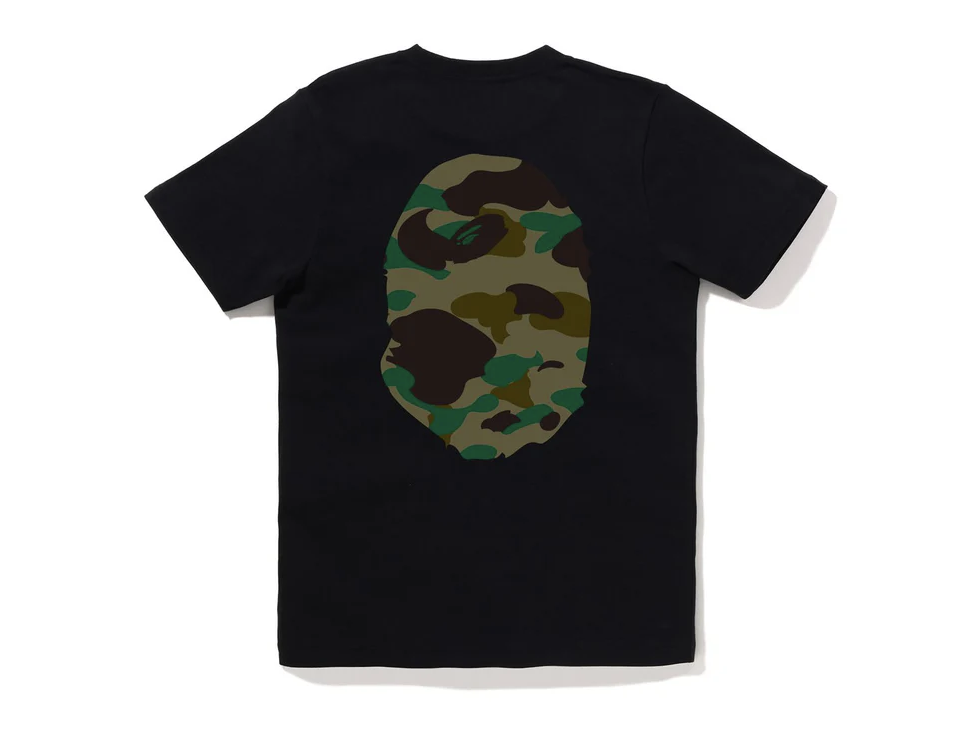 【BAPE女生】0221 發售 正反猿人頭 1ST CAMO BIG APE HEAD TEE