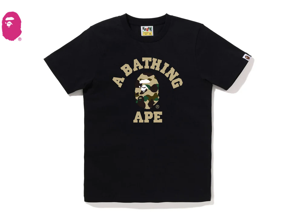 【BAPE女生】0221 發售 1ST CAMO COLLEGE TEE