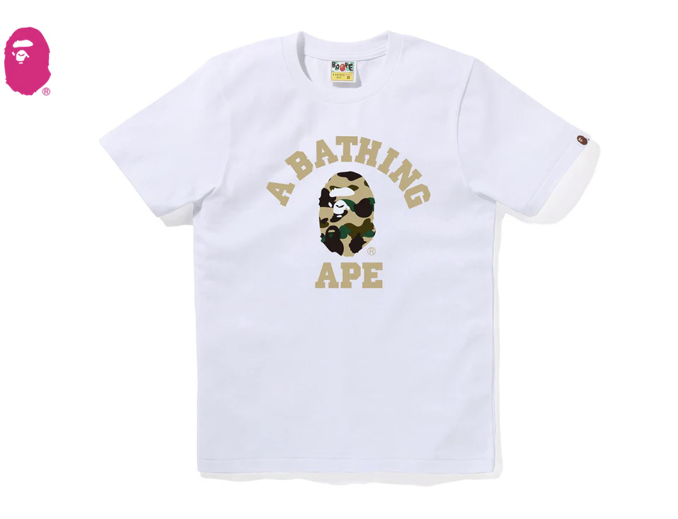 【BAPE女生】0221 發售 1ST CAMO COLLEGE TEE