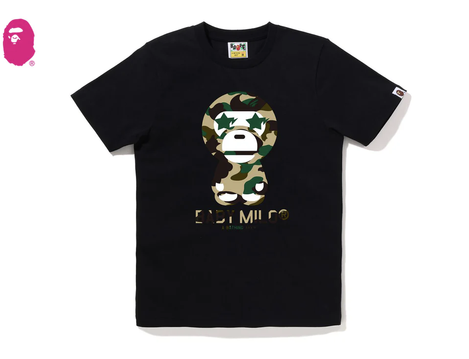 【BAPE女生】0221 發售 1ST CAMO STA EYE BABY MILO TEE