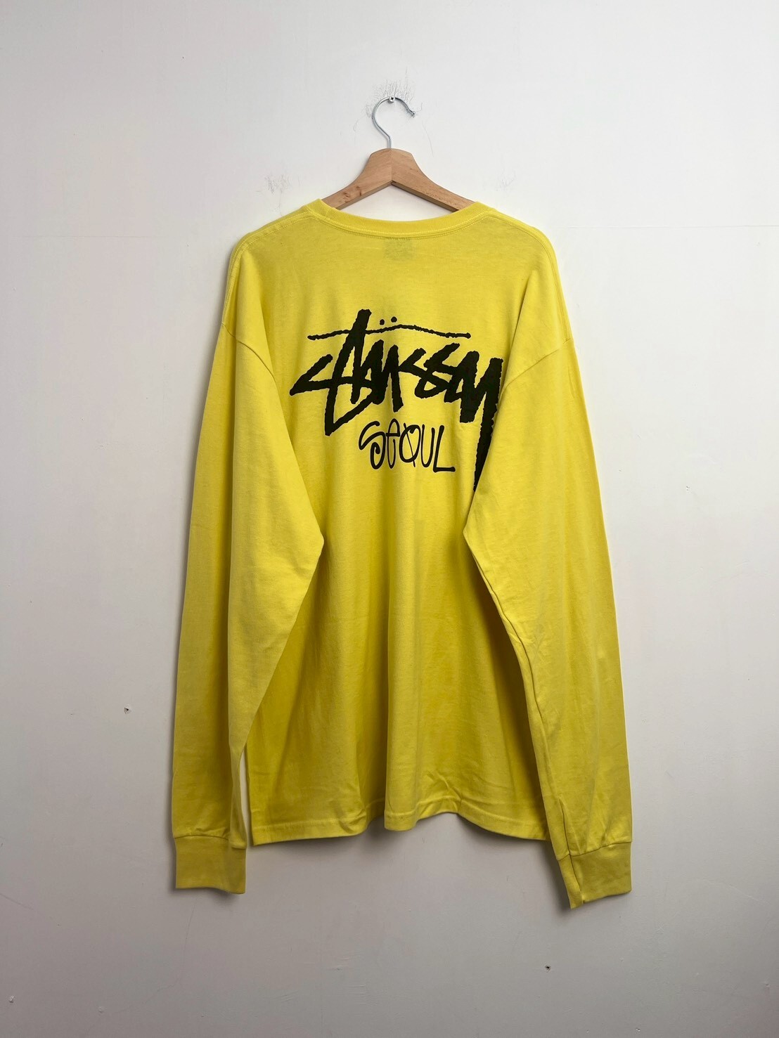 STUSSY STOCK SEOUL LS TEE SIZE XL