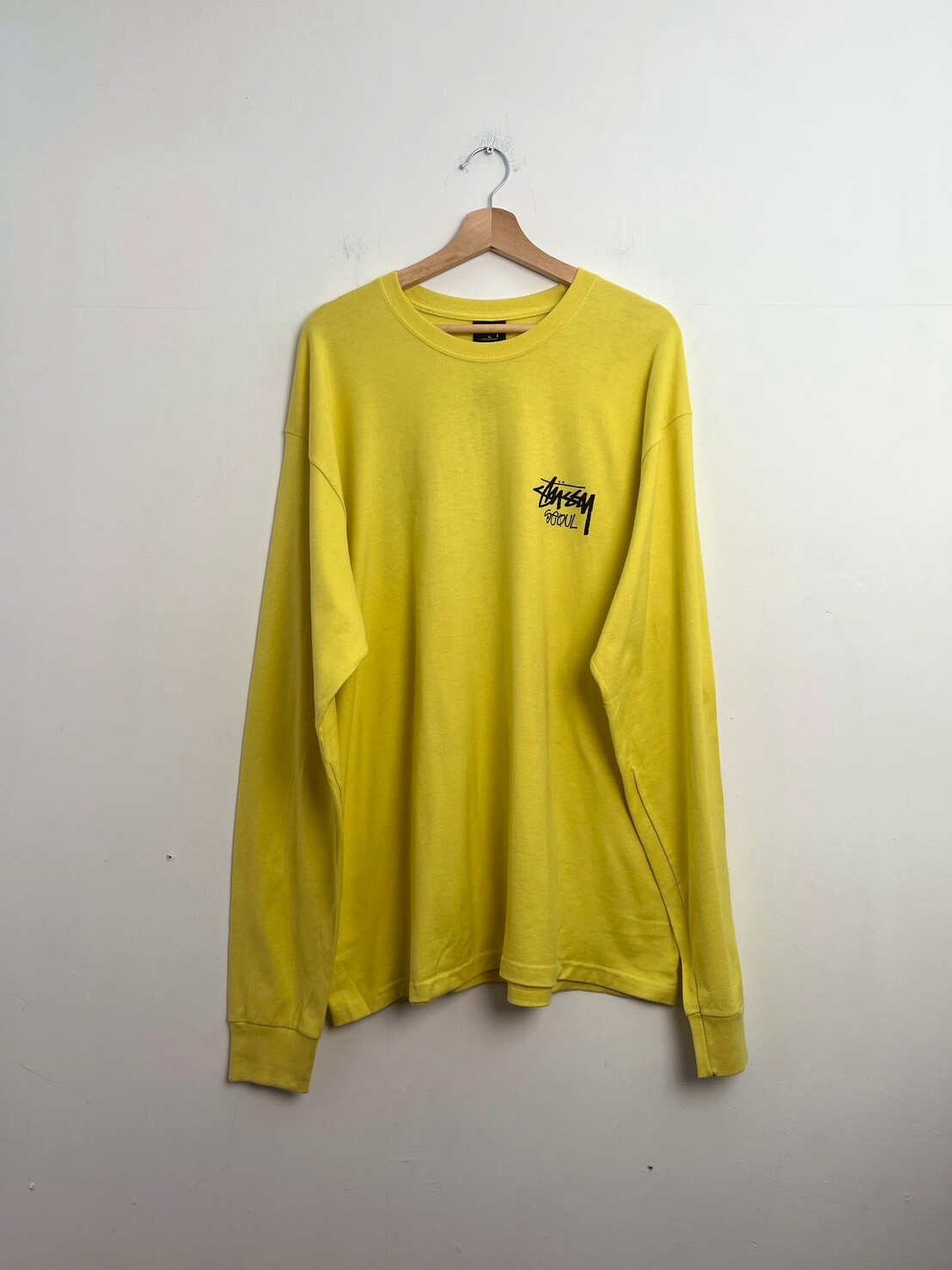 STUSSY STOCK SEOUL LS TEE SIZE XL