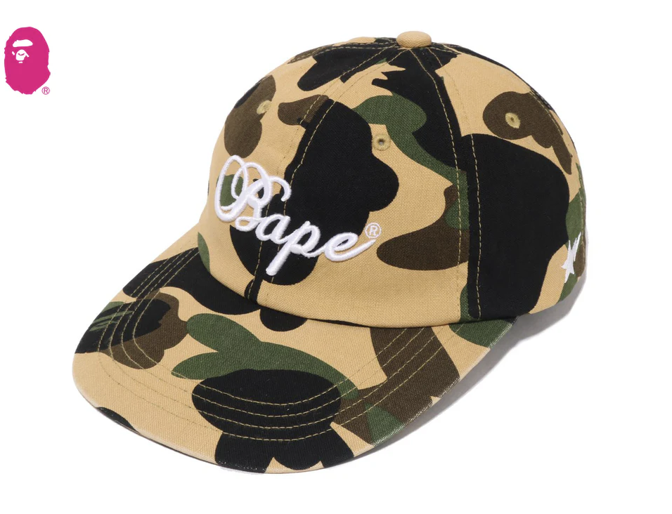 【BAPE配件】0221 發售1ST CAMO BAPE PANEL CAP