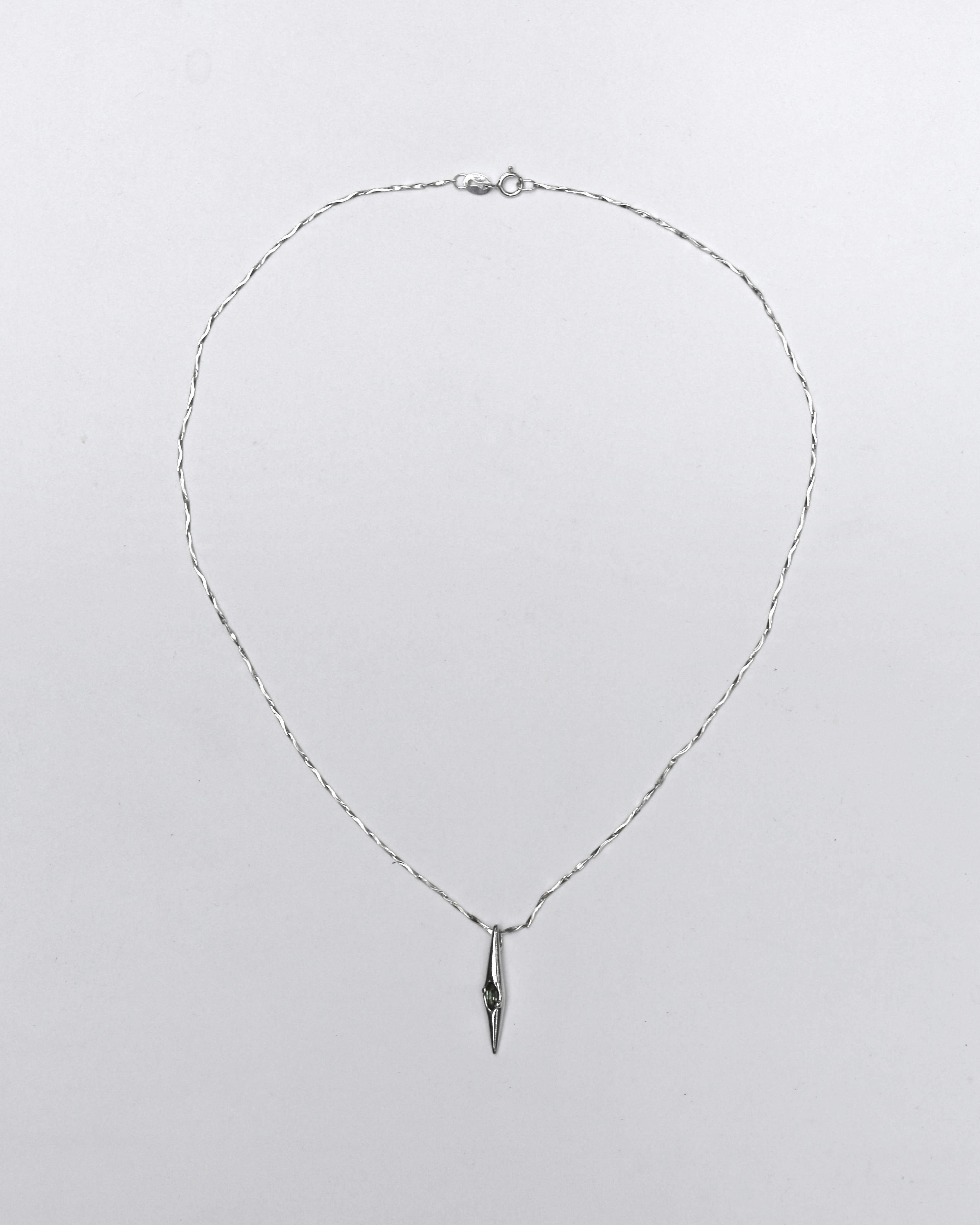 RONG 溶 Spring Aquamarine Necklace 泉 碧璽項鍊