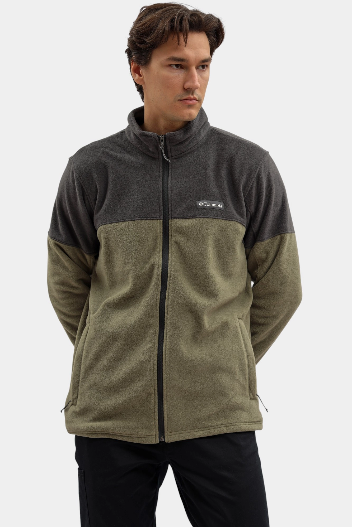 Columbia - 男裝 Basin Trail III Full Zip 抓毛外套 2CB1907751397
