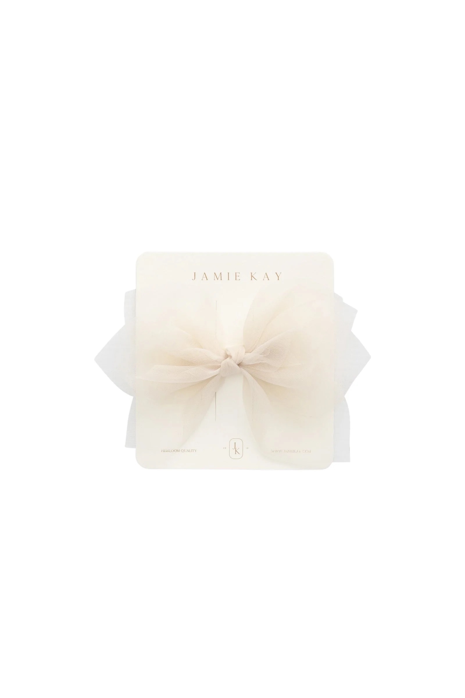 【預購】JAMIE KAY -Fairy Bow（Blushed Rose）