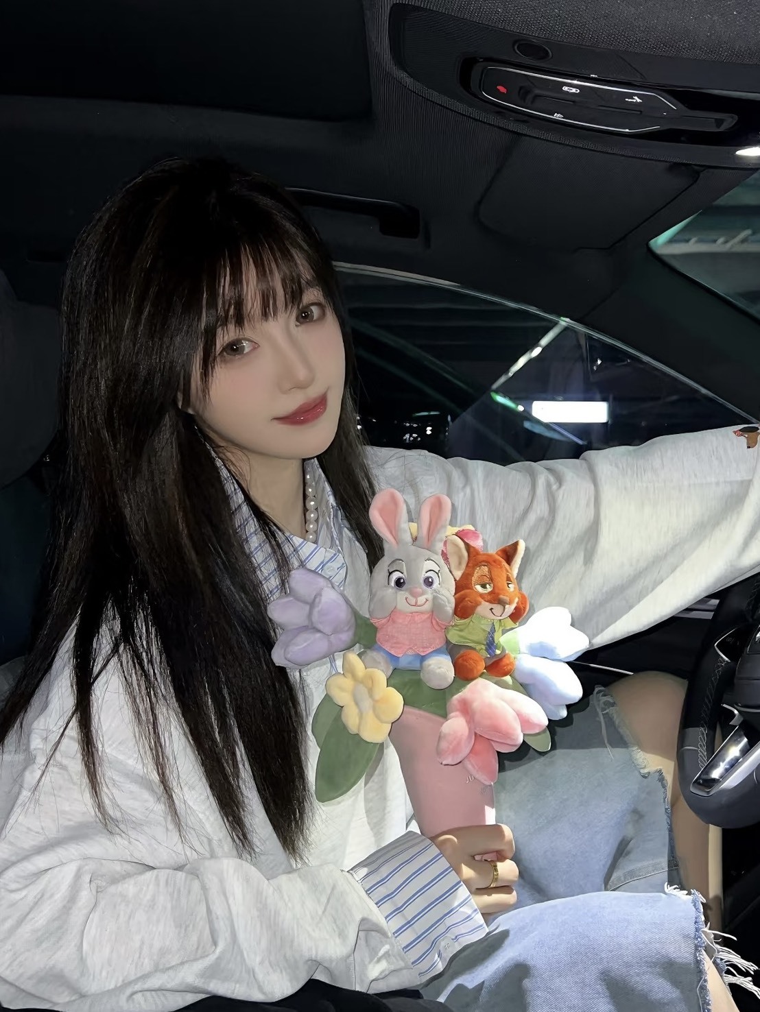 (預購）迪士尼Disney 動物方程式 史迪奇 毛絨娃娃花束