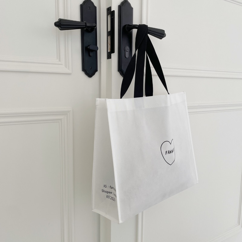 品牌訂製防潑水手提袋(可重複使用!!!)