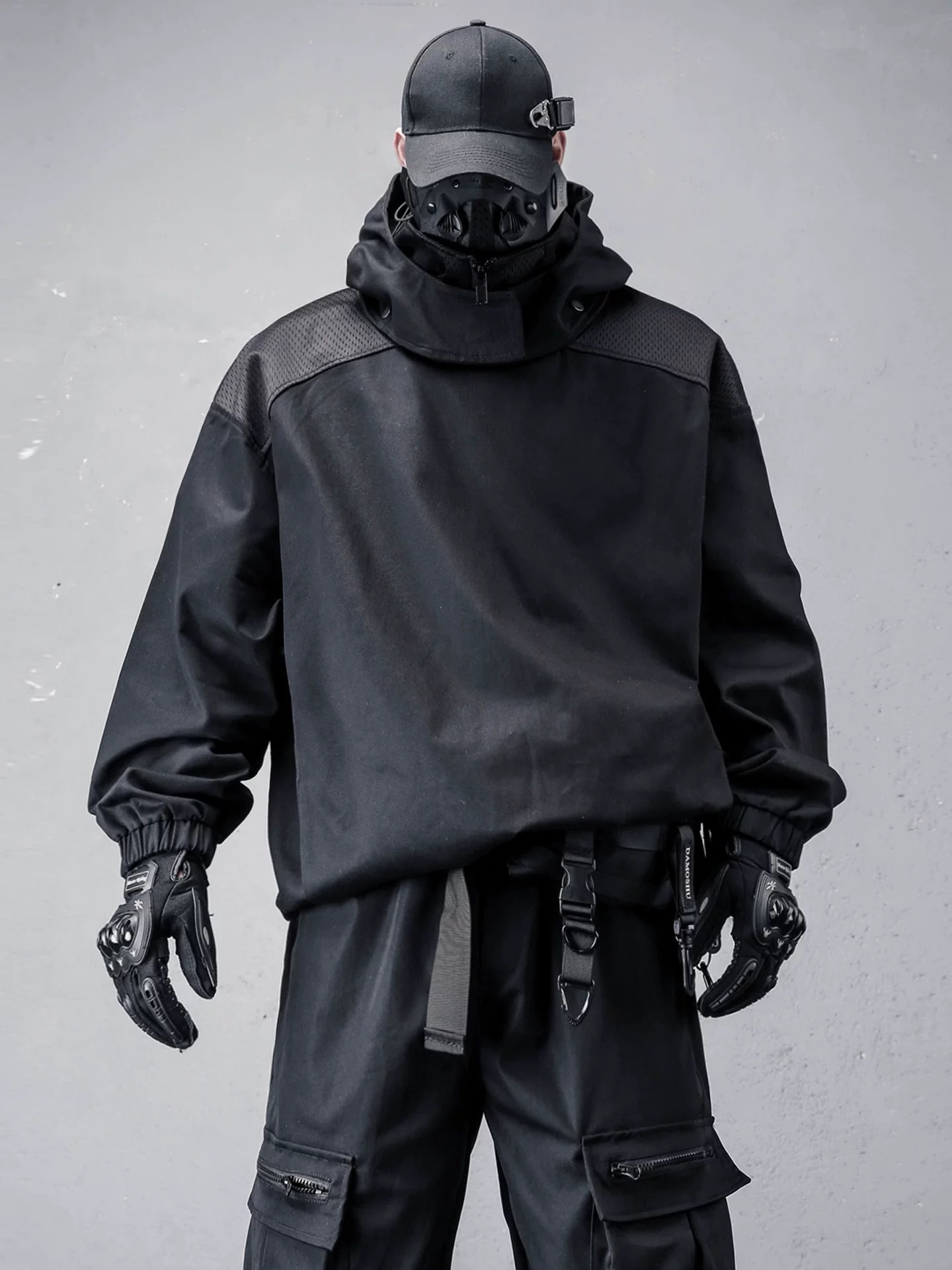 𝙏𝙀𝘾𝙃𝙒𝙀𝘼𝙍 機能重工忍者立領連帽外套