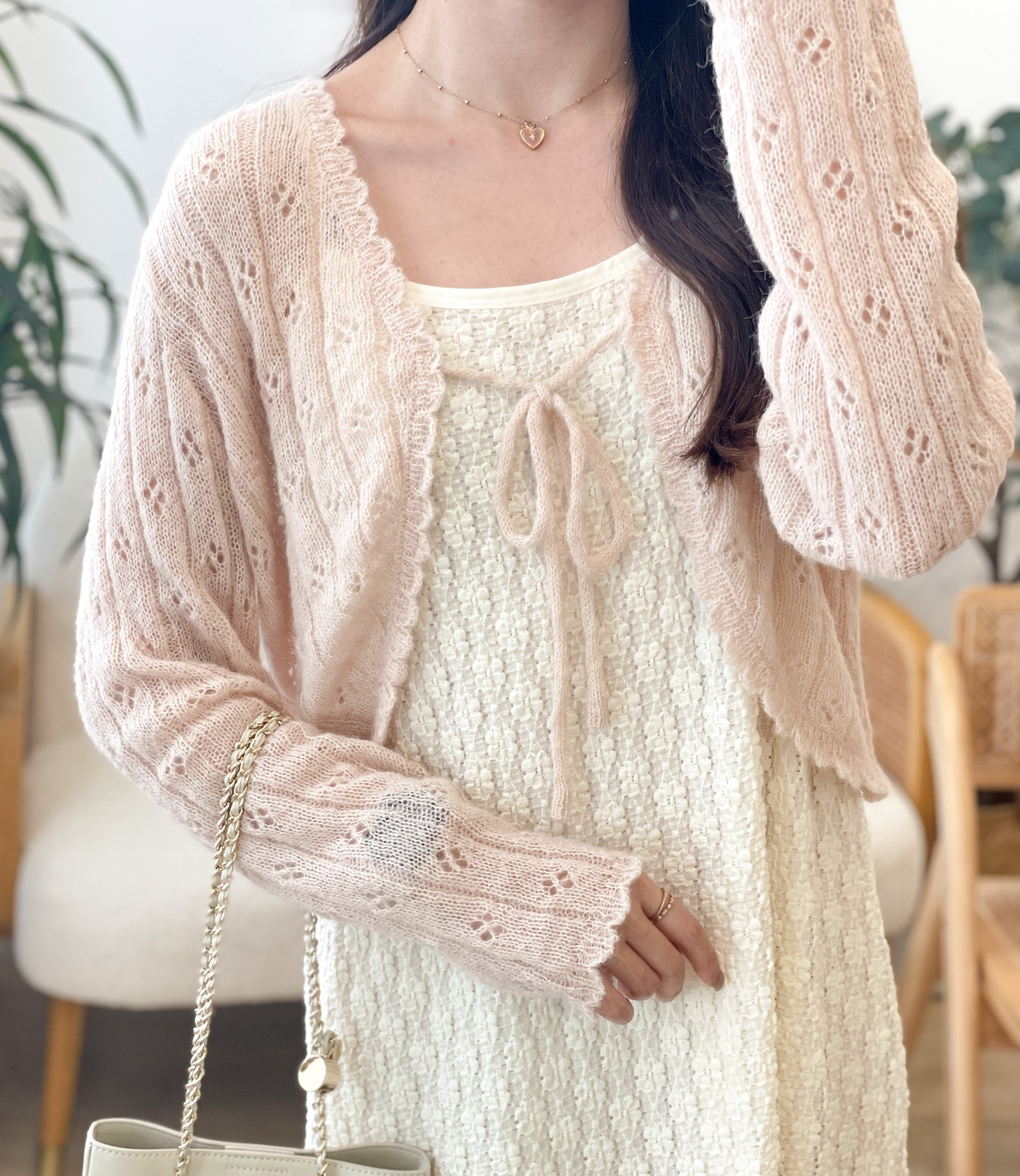 JK276 Orchard Blush Cardigan