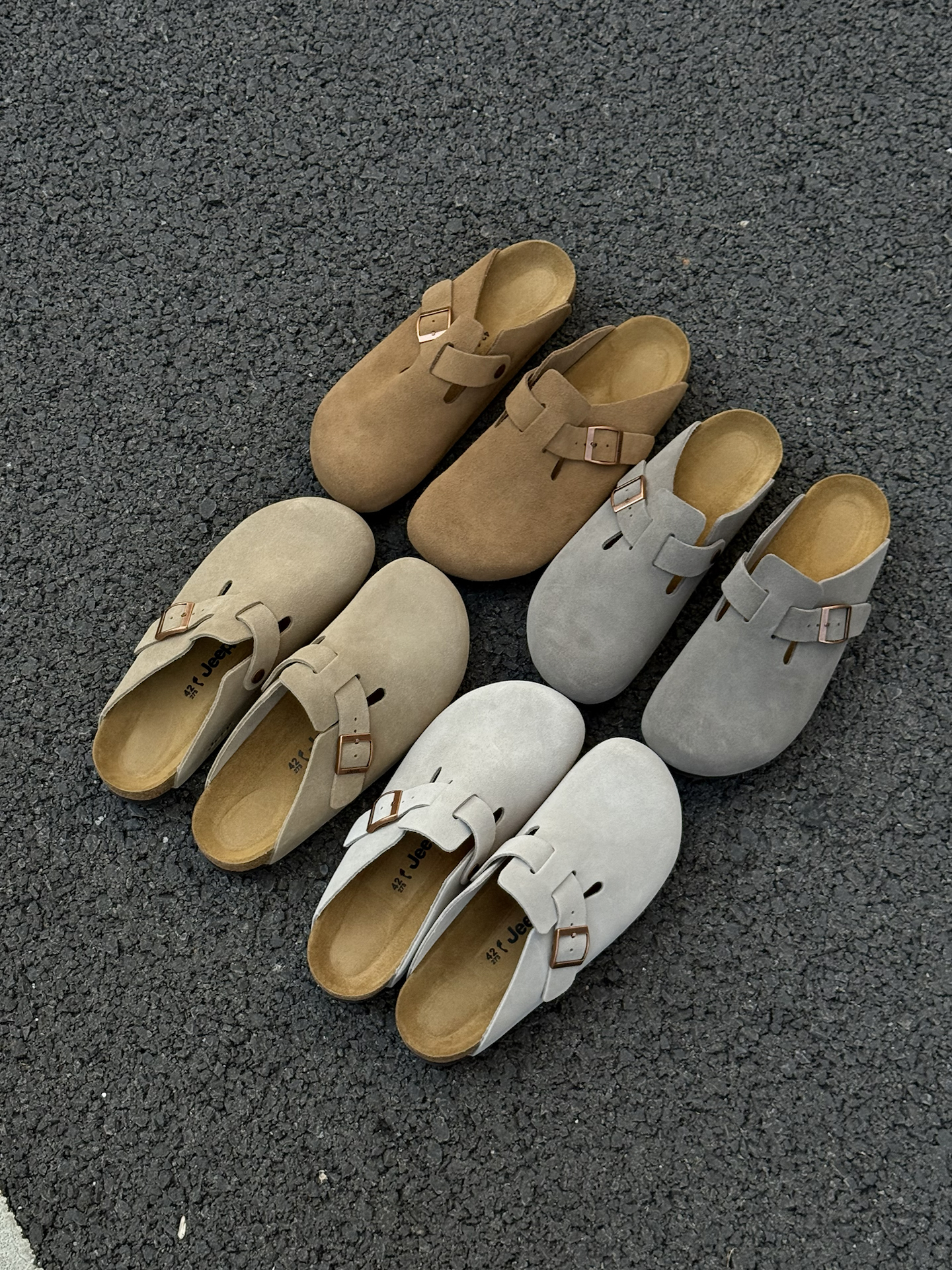 代購-Jeep吉普 勃肯 拖鞋 軟底鞋 四色 男女同款