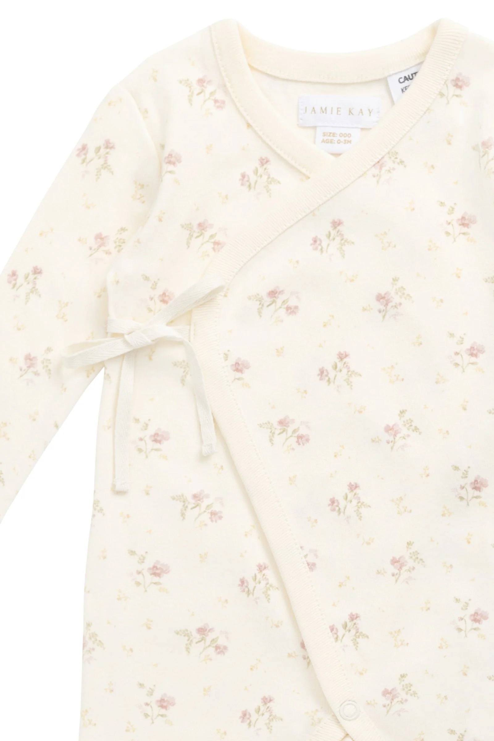 【預購】JAMIE KAY -Organic Cotton Estelle Onepiece（Thelma Parchment）