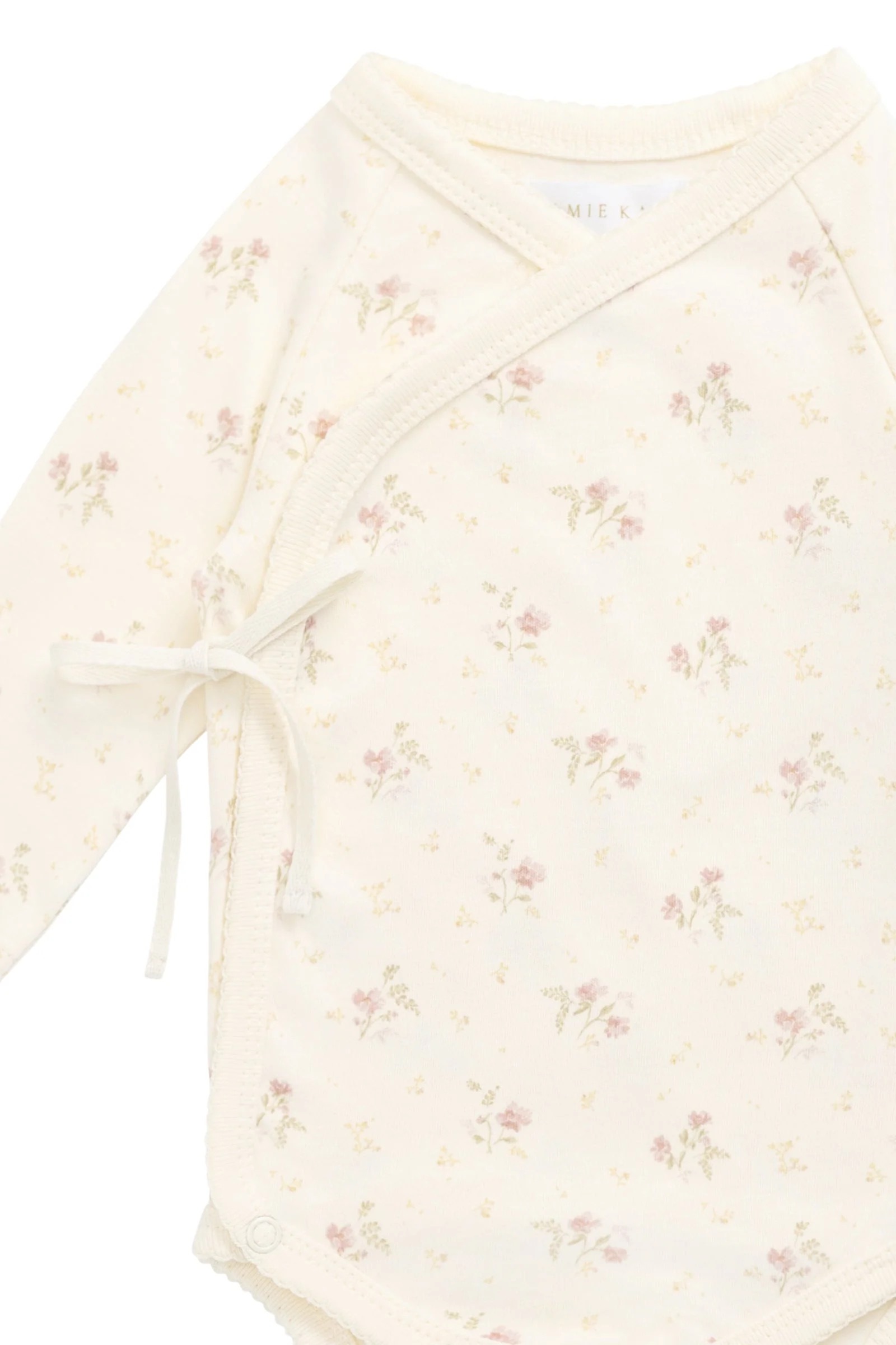 【預購】JAMIE KAY -Organic Cotton Marina Bodysuit（Thelma Parchment）