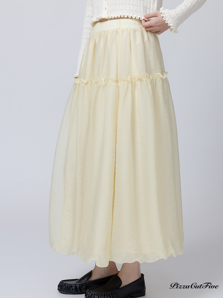 透明感花苞裙 PizzaCutFive PCF262492004