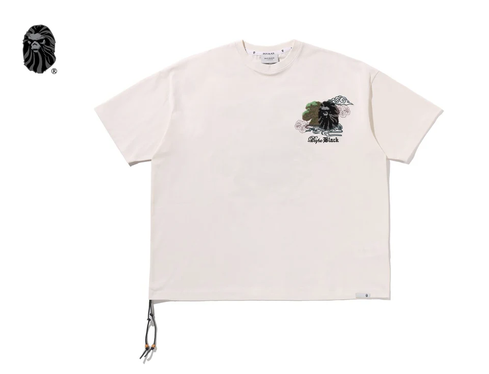 【BAPE BLACK】0221 發售 BAPE BLACK BONSAI EMB TEE