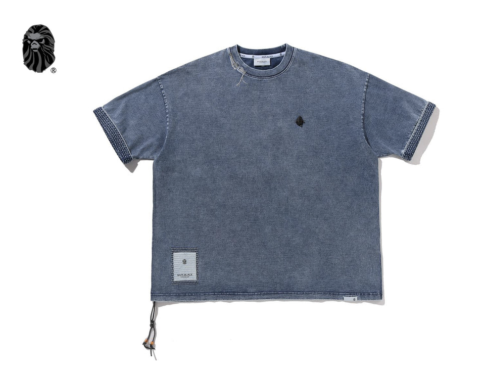 【BAPE BLACK】0221 發售 BAPE BLACK BORO PATCHWORK TEE