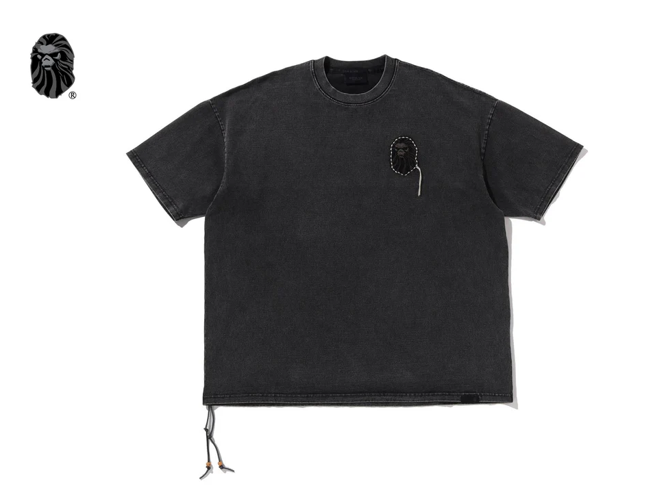 【BAPE BLACK】0221 發售 BAPE BLACK JAPANESE PATCH WASHED TEE