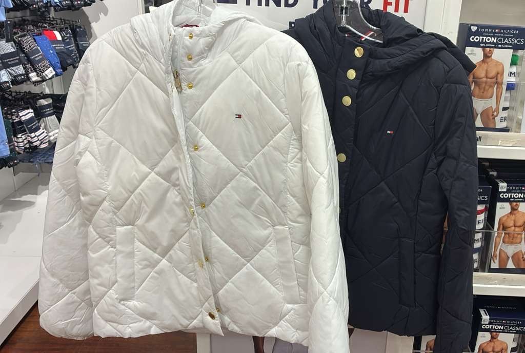 VO006 Tommy Hilfiger 細LOGO拉鏈外套