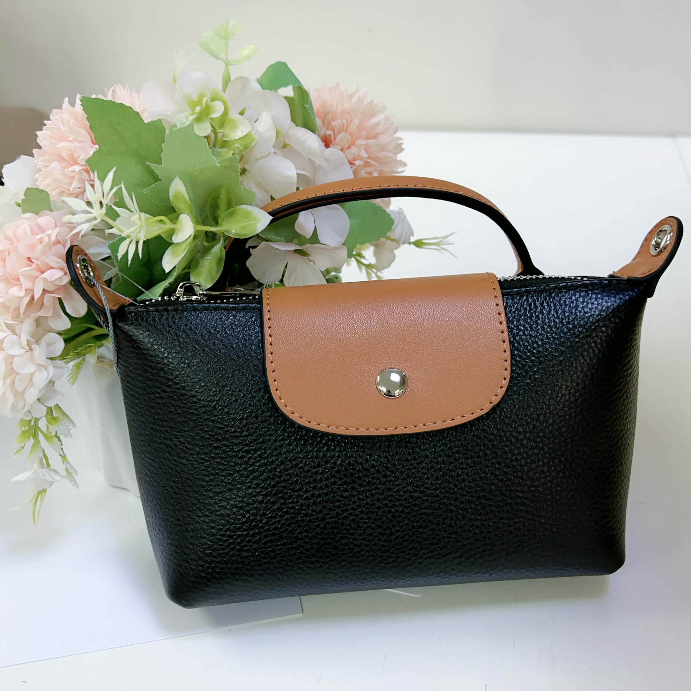 TUSCANS 拼色真皮手拿包 (TL911314X3LC00)