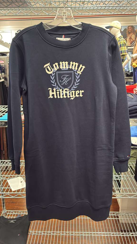 VO012 Tommy Hilfiger 學院LOGO長袖連身衫