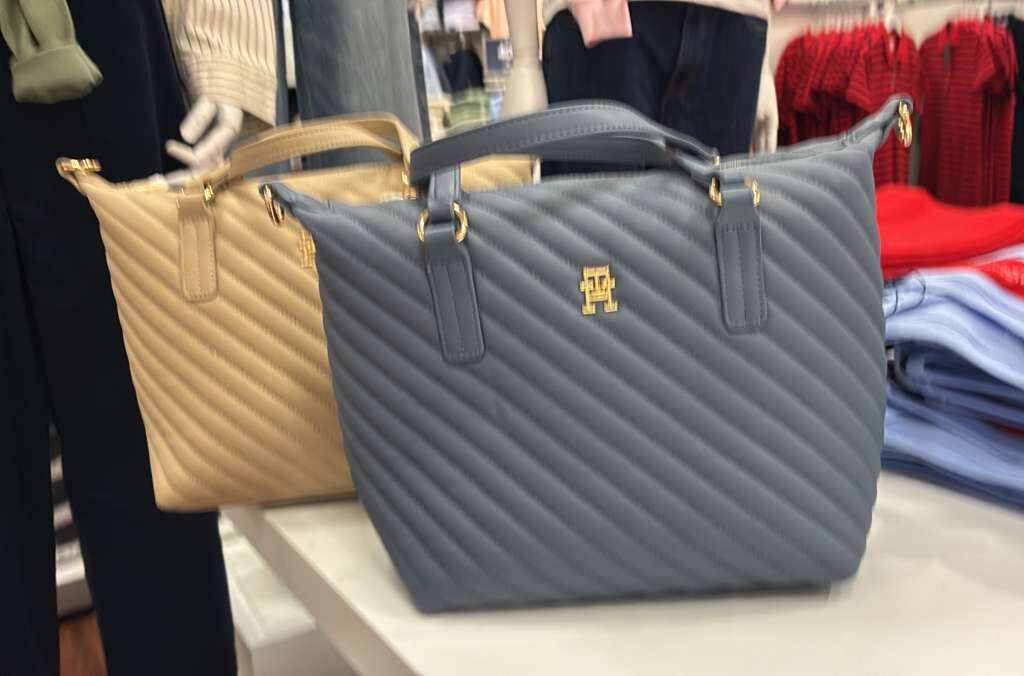 VO044 Tommy Hilfiger TH LOGO斜紋兩用包 28X21CM