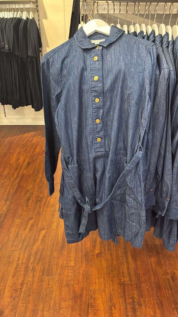 VO050 Tommy Hilfiger 牛仔修腰連身衫