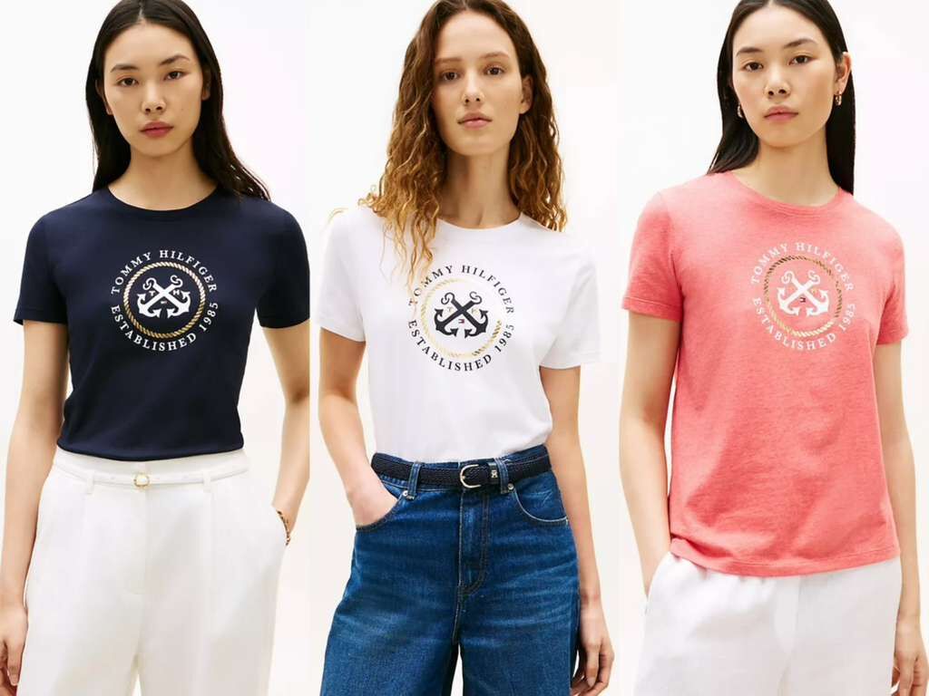 VO052 Tommy Hilfiger LOGO女裝TEE