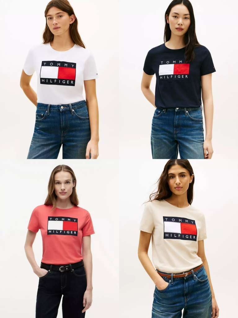 VO054 Tommy Hilfiger 經典LOGO TEE