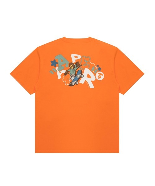 【AAPE】3月連線更新 AAPER "SKATING AAPER" TEE