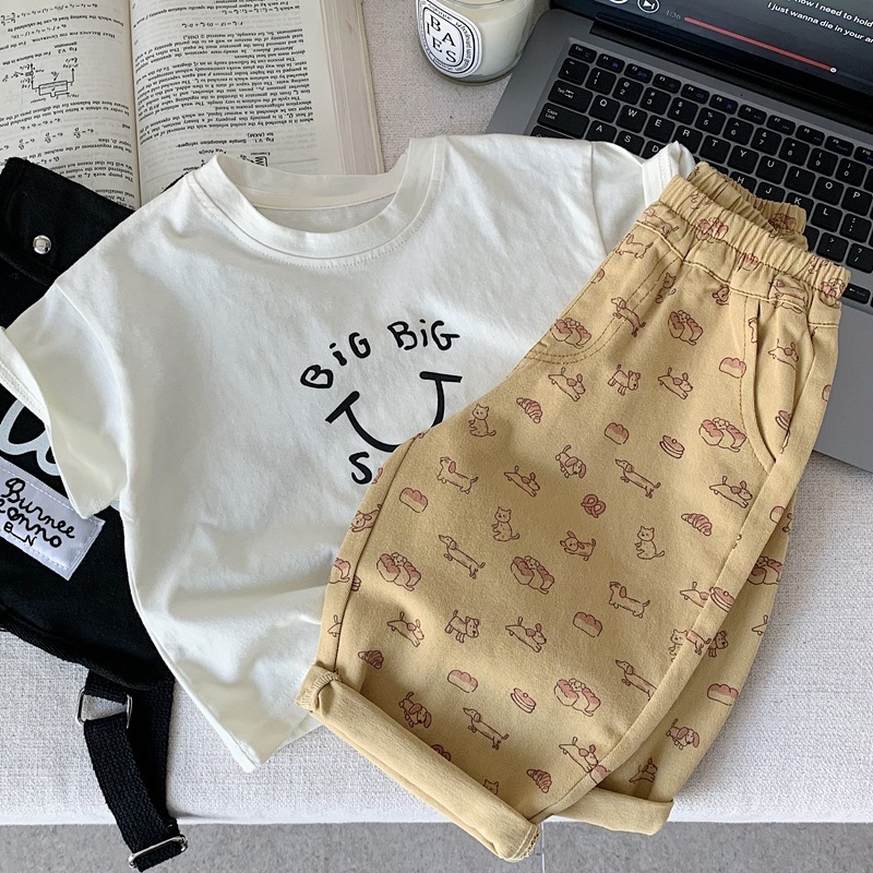 黃色麵包狗狗 長褲