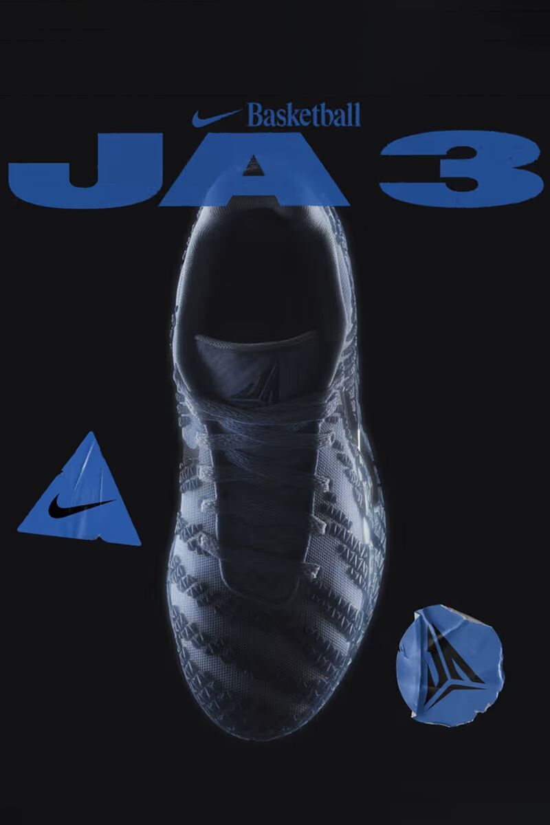 Nike Ja 3 莫蘭特三代 EP冰藍 藍色 籃球鞋 男 HF2794-400