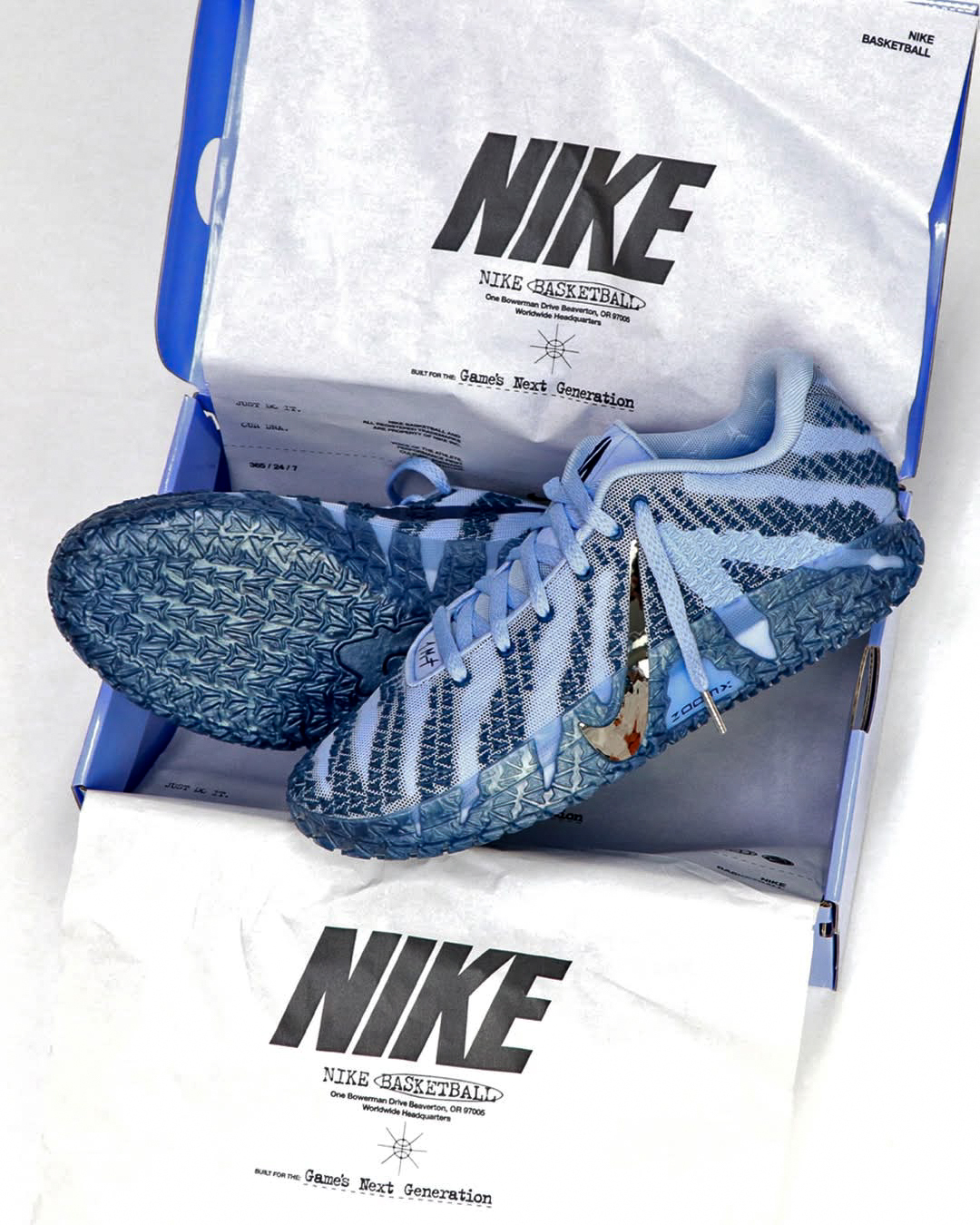 Nike Ja 3 莫蘭特三代 EP冰藍 藍色 籃球鞋 男 HF2794-400