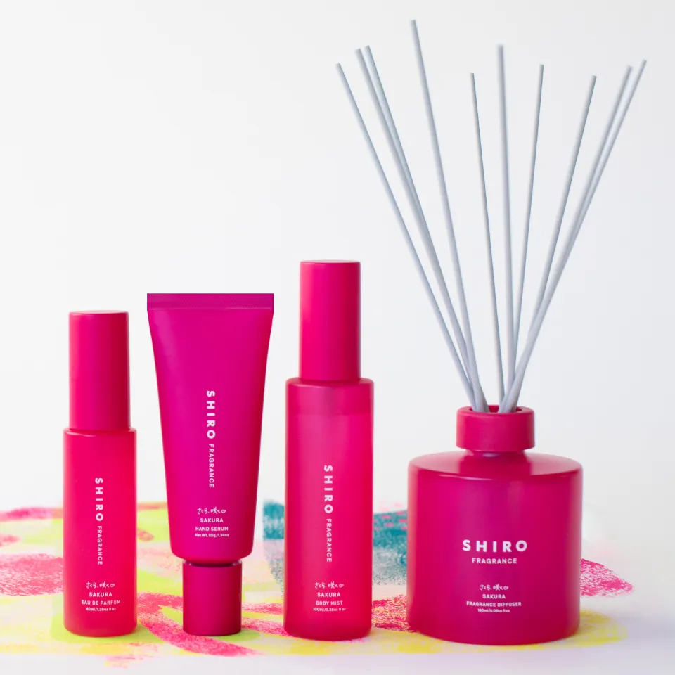SHIRO / Sakura EDP, HAIR MIST, HAND SERUM 二月底到港