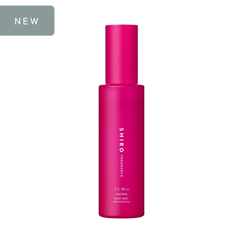 SHIRO / Sakura EDP, HAIR MIST, HAND SERUM 二月底到港