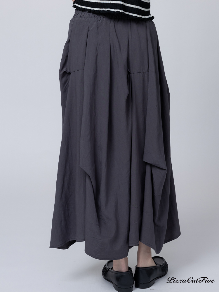 立體抓摺細節長裙 PizzaCutFive PCF262492001