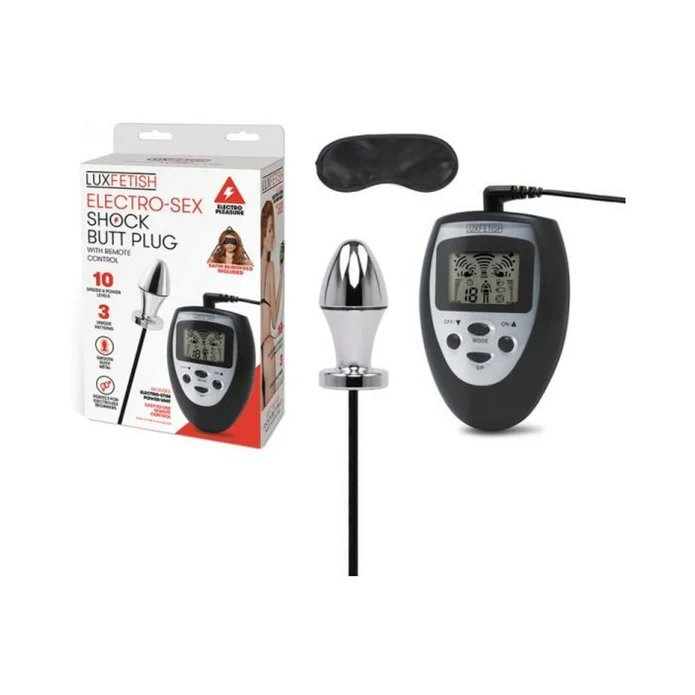 Lux Fetish 電擊肛塞（附遙控器）