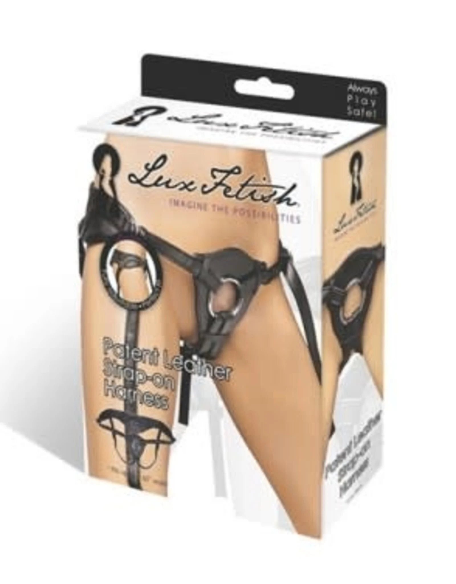 Lux Fetish 漆皮可調式穿戴綁帶