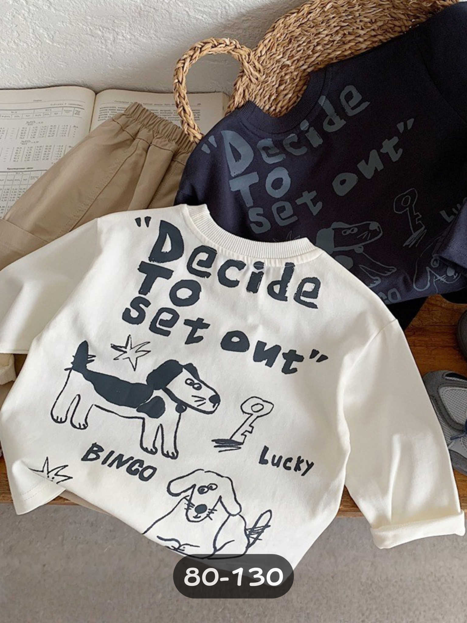 刷漆塗鴉 長袖上衣