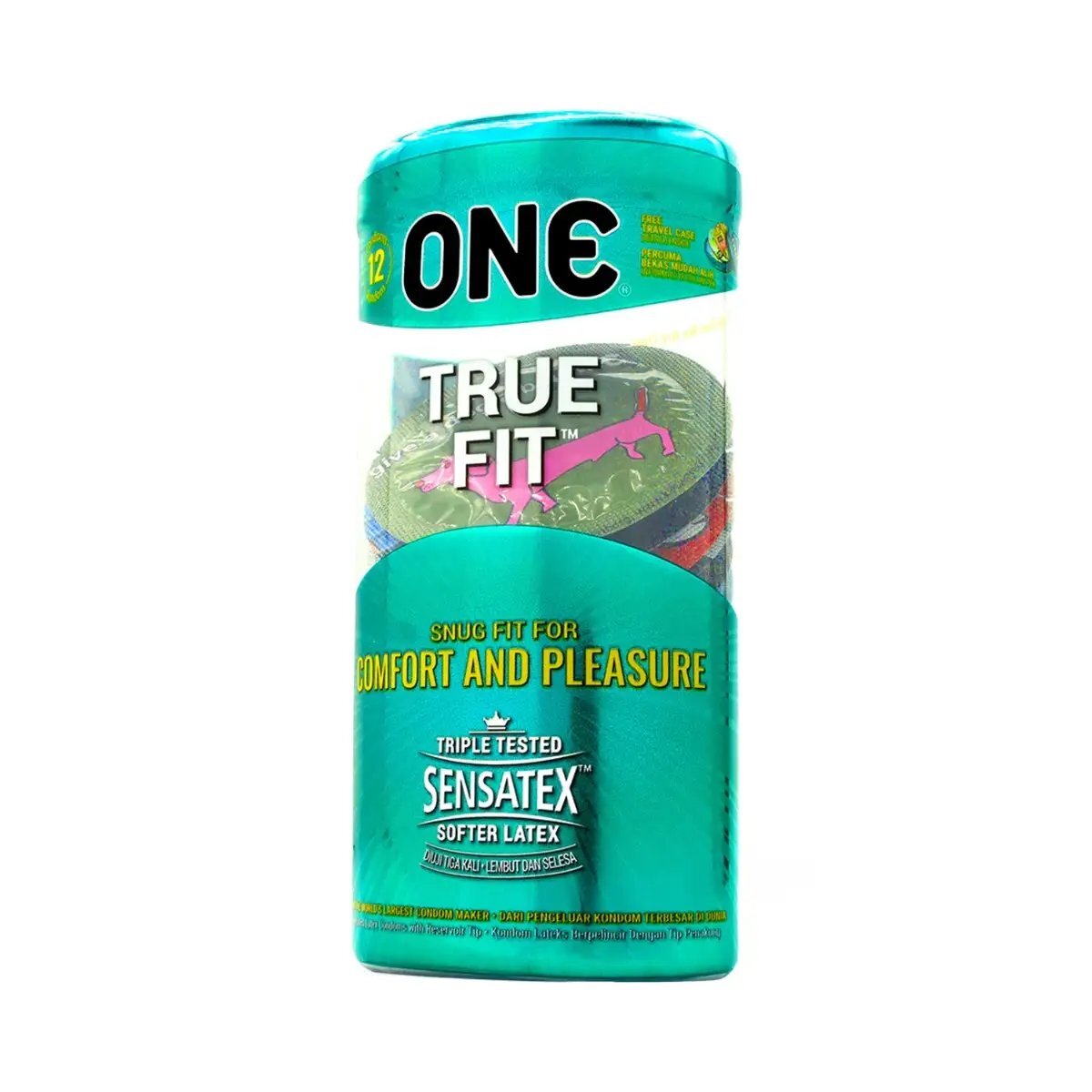 One True Fit 49 mm 絲滑安全套 12 片