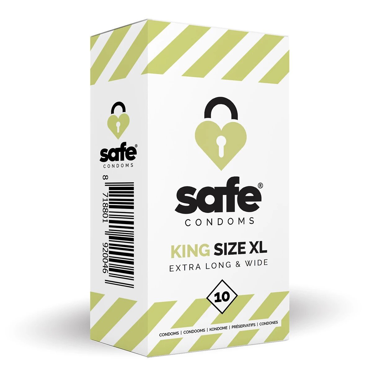SAFE King Size加大碼乳膠安全套 (5片裝/10片裝/36片裝)