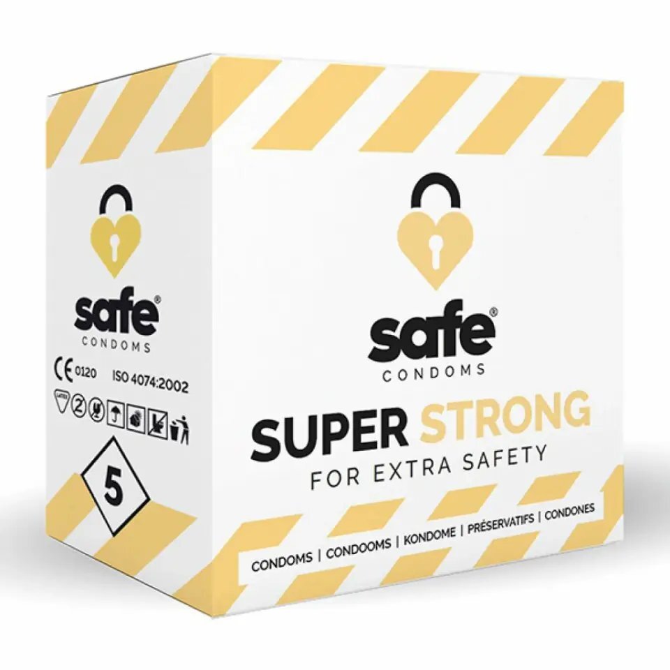 SAFE Super Strong 超強保護乳膠安全套 (5片裝/10片裝/36片裝)