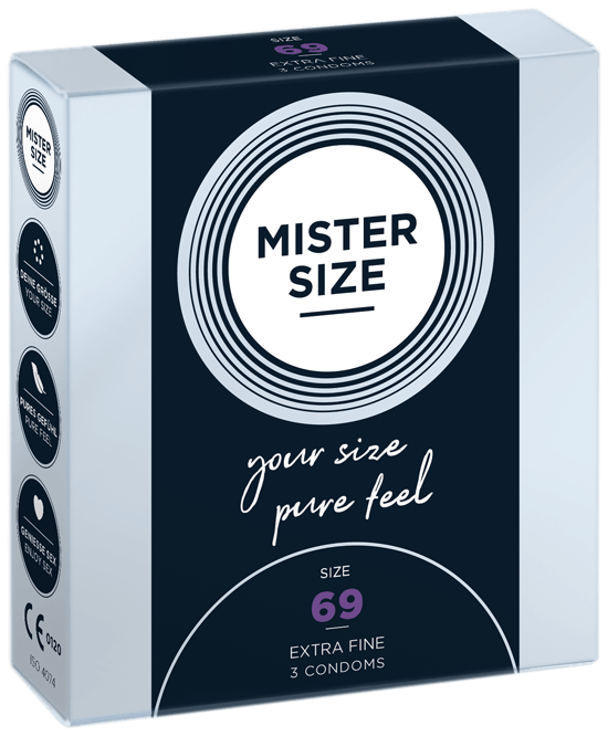 MISTER SIZE 69MM 重量級乳膠安全套 (3片裝/10片裝/36片裝)