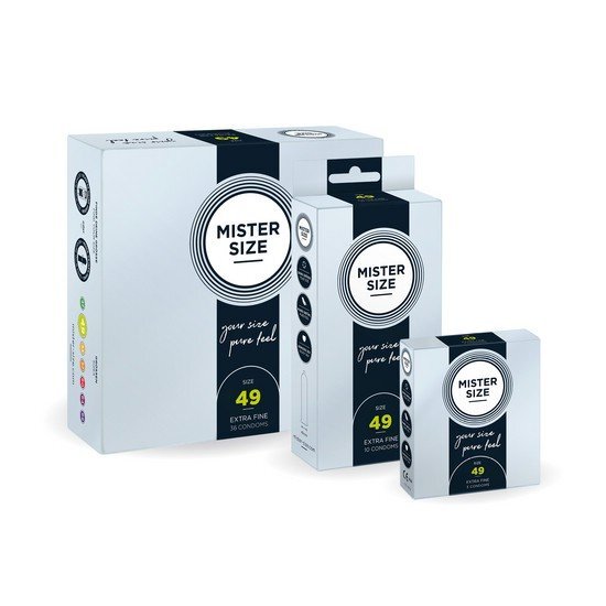 MISTER SIZE 49MM 乳膠安全套 (3片裝/10片裝/36片裝)