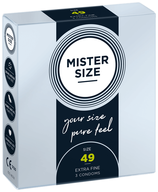MISTER SIZE 49MM 乳膠安全套 (3片裝/10片裝/36片裝)