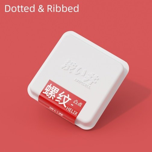 Drywell 點點&橫紋乳膠安全套 6片裝