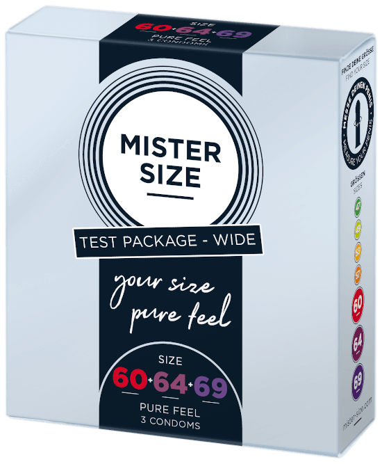 MISTER SIZE TEST BOX 乳膠安全套 60-64-69 (XL/XXL/XXXL) 3片裝