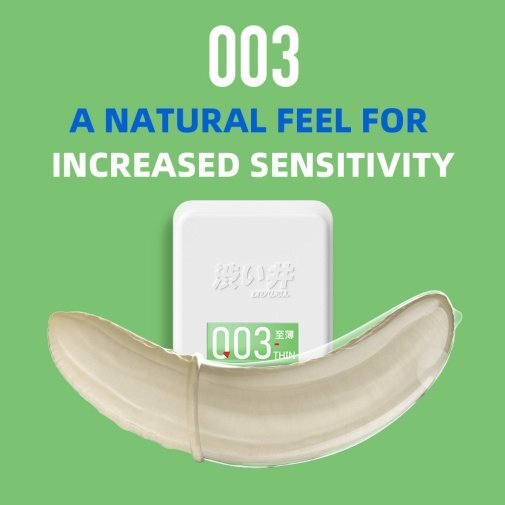 Drywell 003 超薄乳膠安全套 6片裝