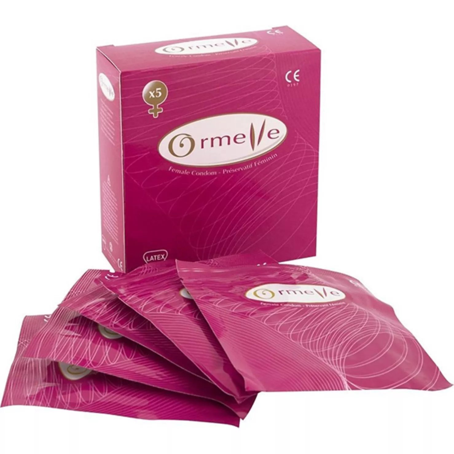 ASHA INTERNATIONAL ORMELLE FEMALE 女性專用乳膠安全套 5片裝
