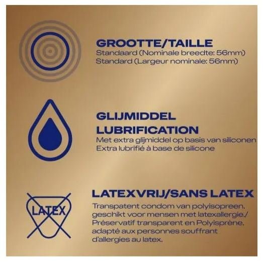 Durex Nude No Latex 不含乳膠 PI安全套 10片裝